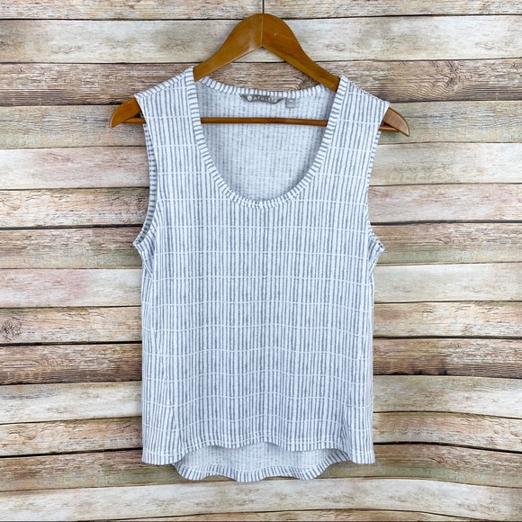 Athleta Vertical Stripe Tribal Print Breezy Tank Top Size XS - Picture 1 of 8